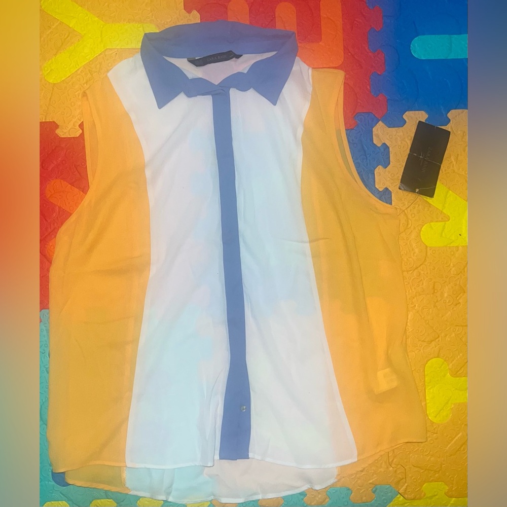 Zara Sleeveless Blouse